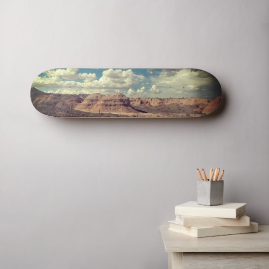 Backroads American Southwest Zug Skateboard (Wandkunst (Horz))
