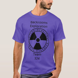 Backrooms Exploration Team Radioactive T-Shirt