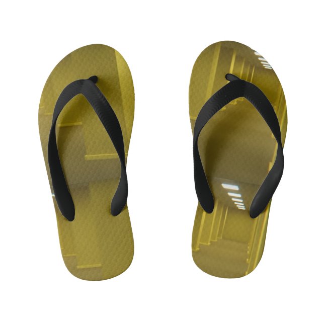 Backrooms Kids Flip Flops Kinderbadesandalen (Fußbett)
