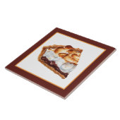 Backschokoladenkuchen Zuhause Fliese (Seite)