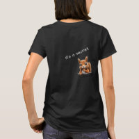 Backside Eichhörnchen Spy T-Shirt - "Shh... It's a