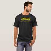 Backside of Business Intelligence Manager Space T-Shirt (Vorne ganz)