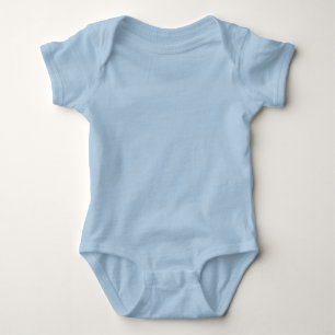 Backside Royal Blue & Yellow Baby Sports Jersey Strampler
