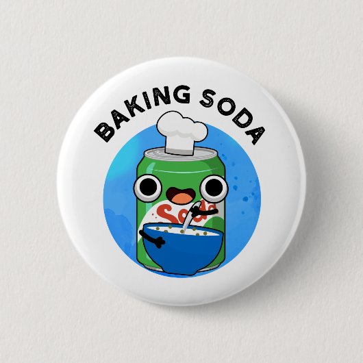 Backsoda Funny Soda Pop Puff Button (Vorderseite)