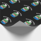 Backsoda Funny Soda Pop Puff Dark BG Geschenkpapier (Ecke)