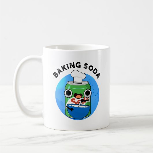 Backsoda Funny Soda Pop Puff Kaffeetasse (Links)