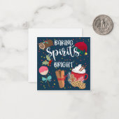 Backspirituosen hausgemachte Hammer Mitteilungskarte (Vorderseite/Rückseite Beispiel)