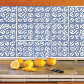 Backsplash-Fliese, Blau-Weiß-Keramik T Fliese