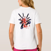 Backstabbed: Meine Freunde got meine Rückseite T-Shirt (Rückseite)