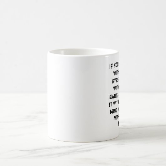 Backstabber-Tasse Kaffeetasse (Mittel)