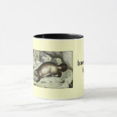 backstabbing Dachs Tasse (Zentrum)
