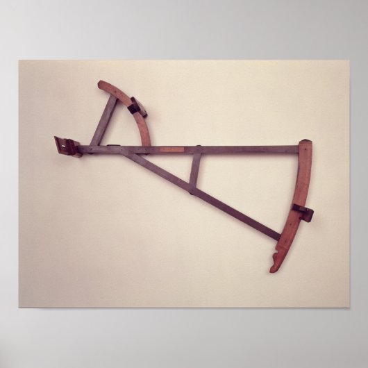 Backstaff, 18. Jahrhundert Poster (Vorne)