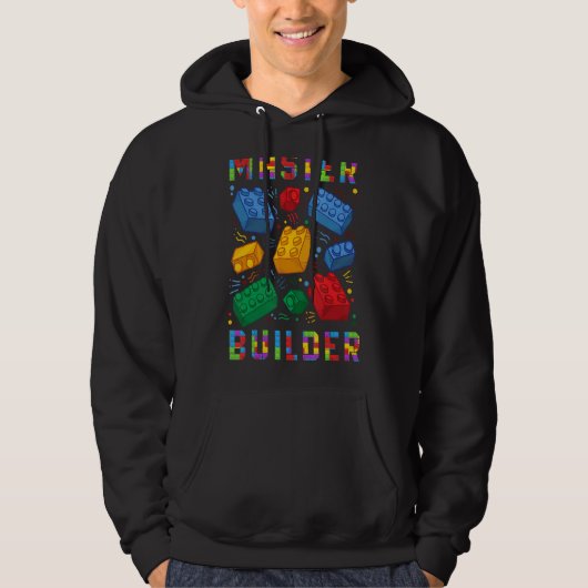 Backstein Builder blockiert Master Builder Brick G Hoodie (Vorderseite)