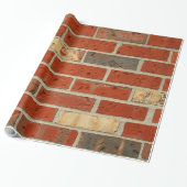 Backstein-Geschenk-Packpapier Geschenkpapier (Ungerollt)