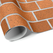 Backstein-Packpapier Geschenkpapier (Rolleneckpunkt)