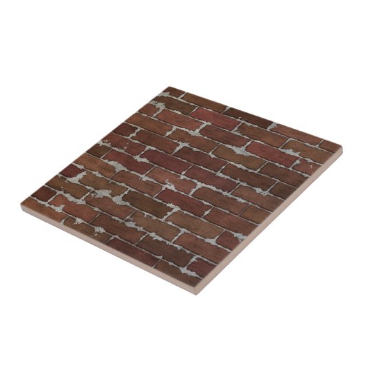 Backstein-Wand Fliese (Seite)