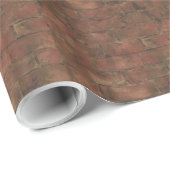 Backstein-Wand-Packpapier Geschenkpapier (Rolleneckpunkt)