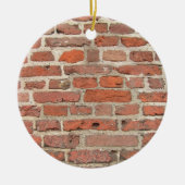 Backstein-Wand-Struktur Keramik Ornament (Vorne)