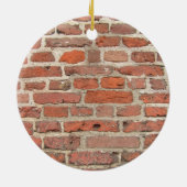 Backstein-Wand-Struktur Keramik Ornament (Hinten)