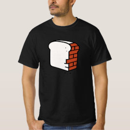 Backsteinbrot - Minimalistisch Funny T - Shirt Uni