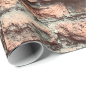 Backsteinhintergrund, Block,Backstein,braun,alt,pa Geschenkpapier (Rolleneckpunkt)