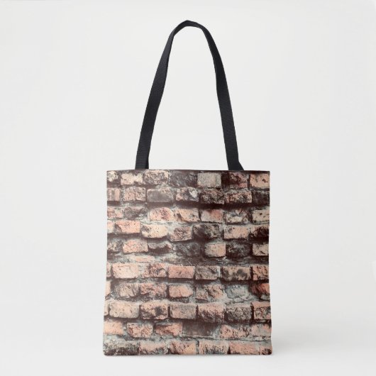 Backsteinhintergrund, Block,Backstein,braun,alt,pa Tasche (Vorderseite)