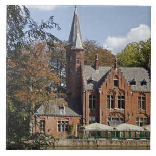 Backsteinkirche am Minnewater Fliese