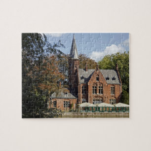 Backsteinkirche am Minnewater Puzzle
