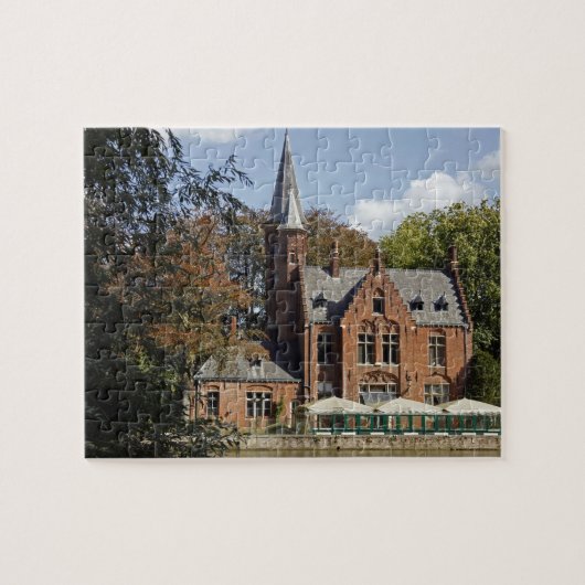 Backsteinkirche am Minnewater Puzzle (Horizontal)