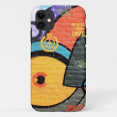 Backsteinmauer-Amsterdam-Graffitiphotographie Case-Mate iPhone Hülle (Rückseite)