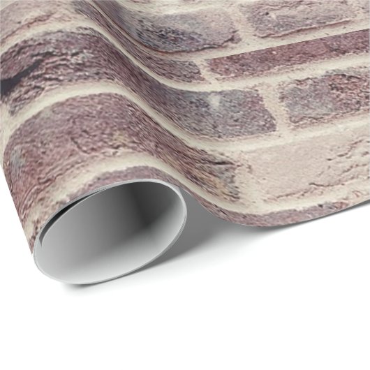 Backsteinmauer-Geschenk-Verpackung Geschenkpapier (Rolleneckpunkt)