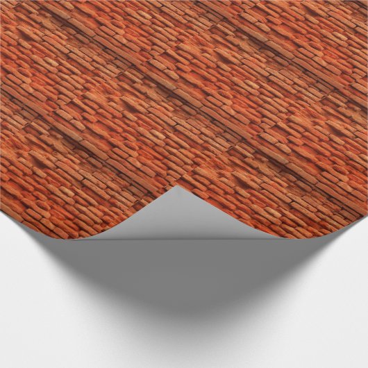 BACKSTEINMAUER GESCHENKPAPIER (Ecke)