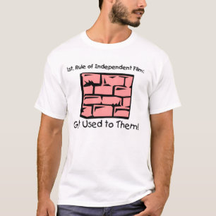 Backsteinmauer können Sie sie tun Seite zwei T-Shirt