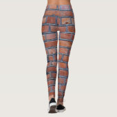 Backsteinmauer Leggings (Rückseite)