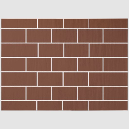 Backsteinmauer  seidenpapier (Vorderseite)