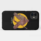 Backsteinmauer-Tormann iPhone 5 Fall Case-Mate iPhone Hülle (Rückseite (Horizontal))