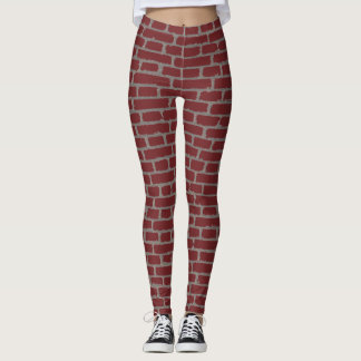 Backsteinmauer-Yoga Leggings