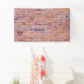 Backsteinmauerhintergrund oder -hintergrund banner (Insitu)