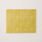 Backsteinstraße - gelb und transparent puzzle (Horizontal)