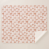 Backsteinstruktur Sherpadecke (Vorderseite (Horizontal))