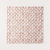 Backsteinstruktur Wandteppich (Vorderseite (Horizontal))