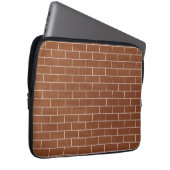 Backsteinwand Brauner Laptop-Sieb Laptopschutzhülle (Vorne Rechts)