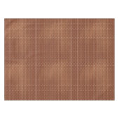 Backsteinwand Brown Tablecloth Tischdecke (Vorderseite (Horizontal))