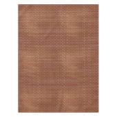 Backsteinwand Brown Tablecloth Tischdecke (Vorderseite)