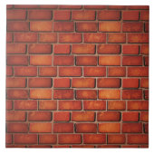 Backsteinwand Fliese (Vorderseite)