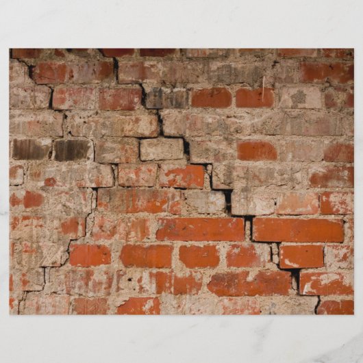 Backsteinwand Flyer (Vorne)