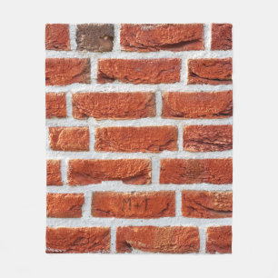 Backsteinwand Gebäude Fleecedecke