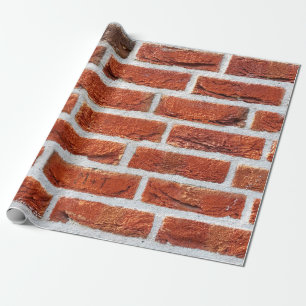 Backsteinwand Gebäude Geschenkpapier
