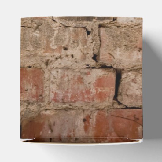 Backsteinwand Geschenkschachtel (Oben)
