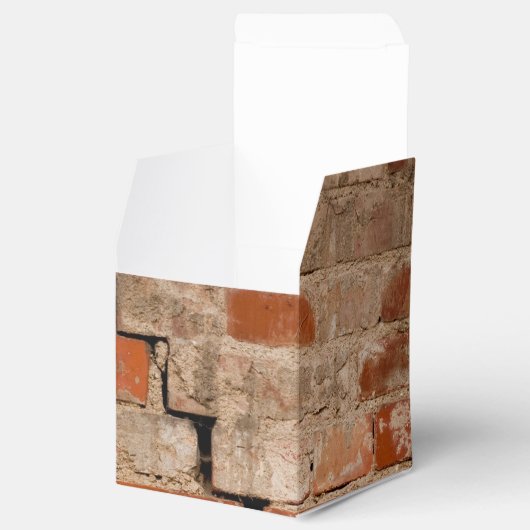 Backsteinwand Geschenkschachtel (Geöffnet)
